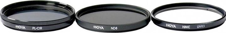 Actual product image Hoya Digital Filter Kit II (UV, CIR-PL & ND8) Filterset (49 mm, UV filter, Neutral density filter, Polarizing filter, 49 mm)