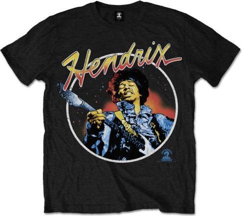 Actual product image Jimi Hendrix Script Circle (M)