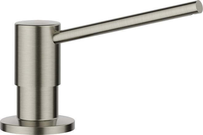 Actual product image Blanco TORRE washing-up liquid dispenser satin platinum | Suitable for all kitchen mixer taps |