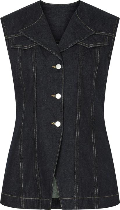 Image du produit Pieces PCNUA FITTED DENIM Weste (S)