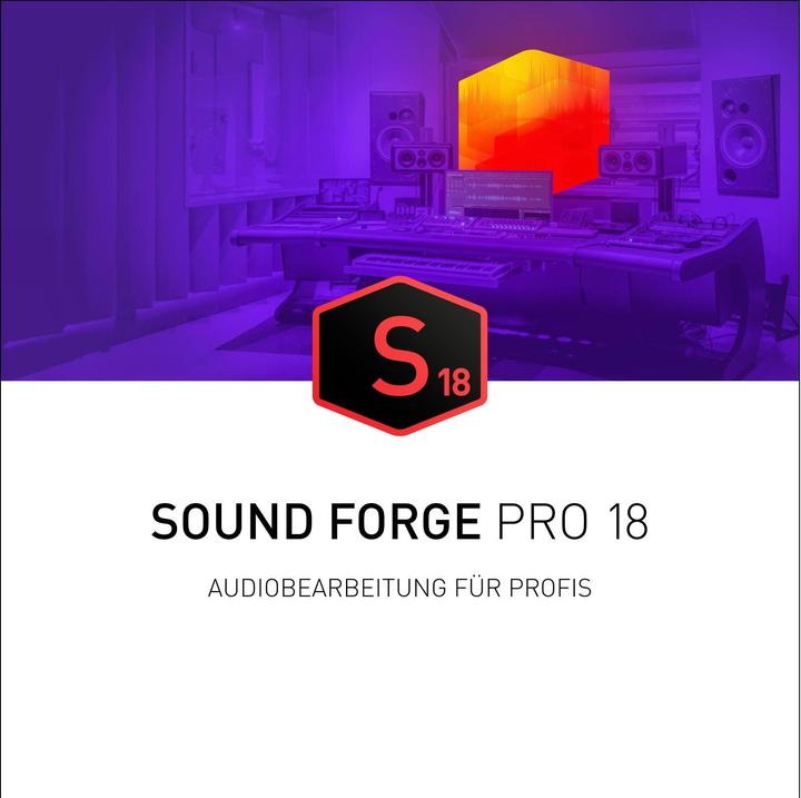 Actual product image Magix SOUND FORGE Pro 18 Download Code (1 User, 1 Devices/Users, unlimited)