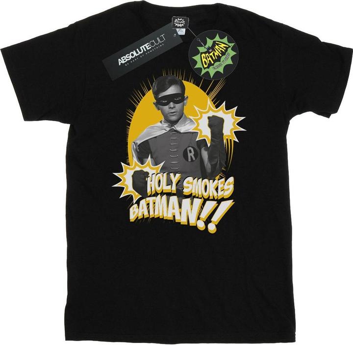 Batman TV Serie Robin Holy Smokes TShirt