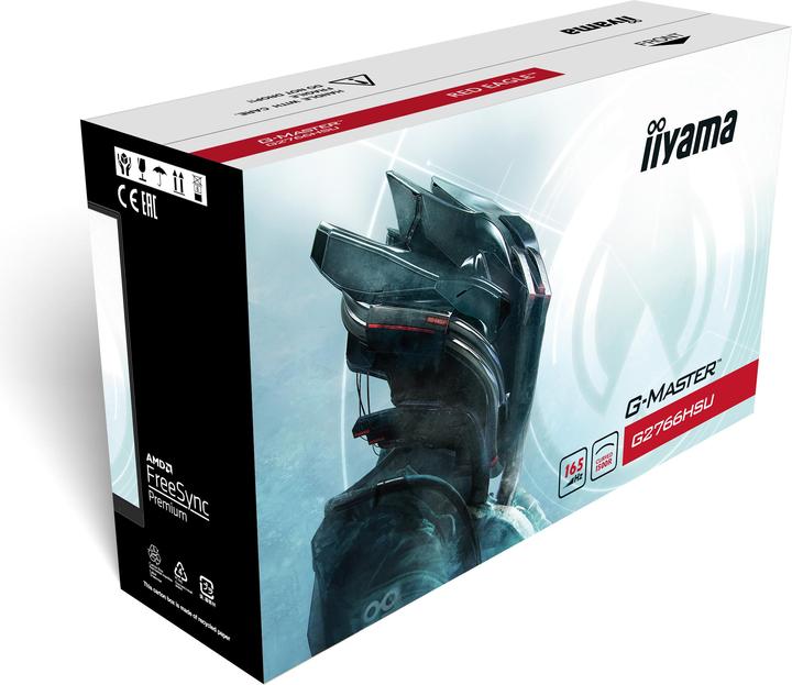 Productafbeelding iiyama 2766HSU-B1 2xHDMI+DP+USB gebogen (1920 x 1080 Pixels, 27")
