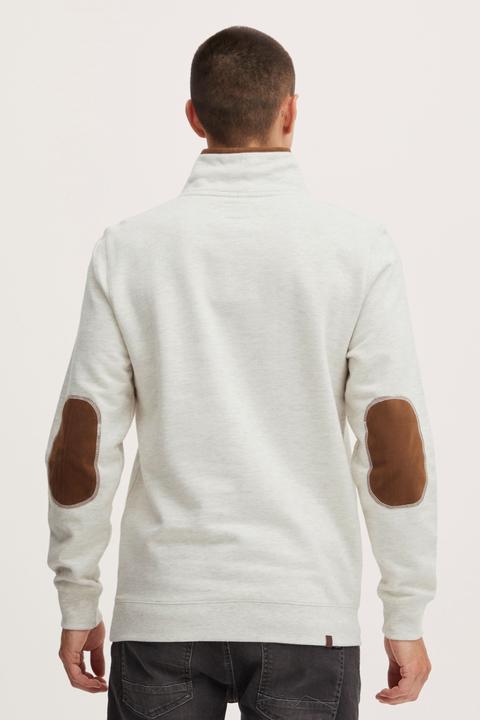 Actual product image Blend Achlias Men's Sweatshirt Sweat Shirt Jumper With High-Neck Buttons And Pockets (XL)