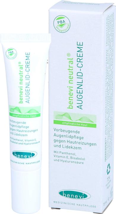 Produktbild Benevi NEUTRAL Augenlid-Creme, 15 ml Creme (15 ml)