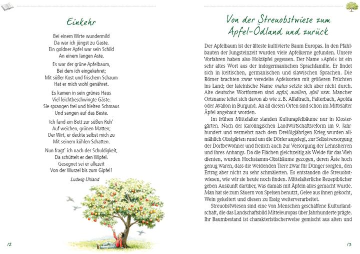 Actual product image Das Apfelbuch (German, Burkhard Steinmetz, Cornelia Blume, 2016)