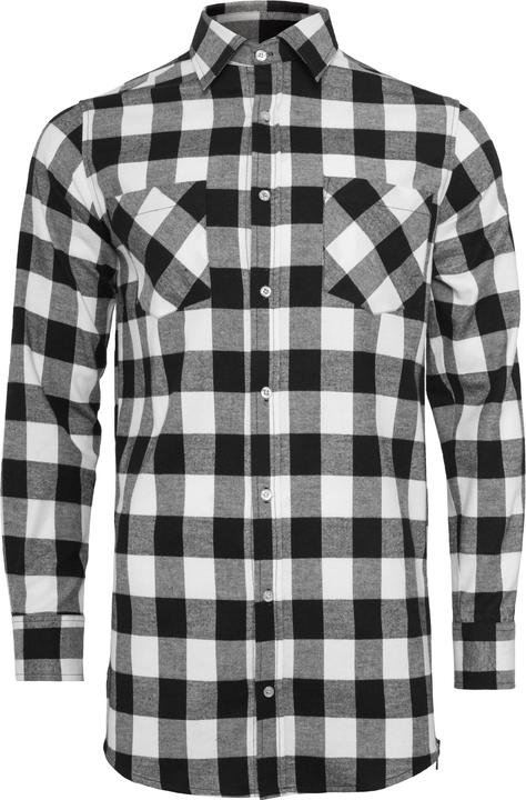 Produktbild Urban Classics Side-Zip Long Checked Flanell Shirt (S)