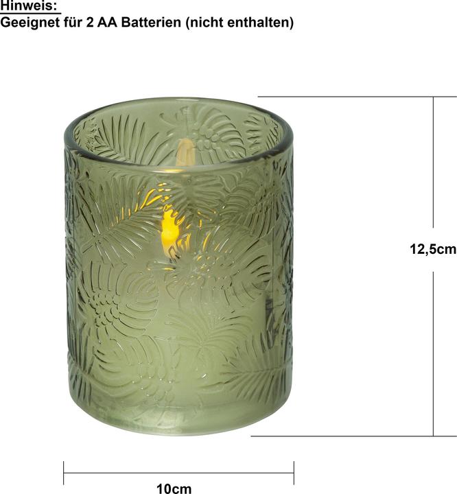 Actual product image Star Trading LED Pillar Candle Flame Leaf (1 x)