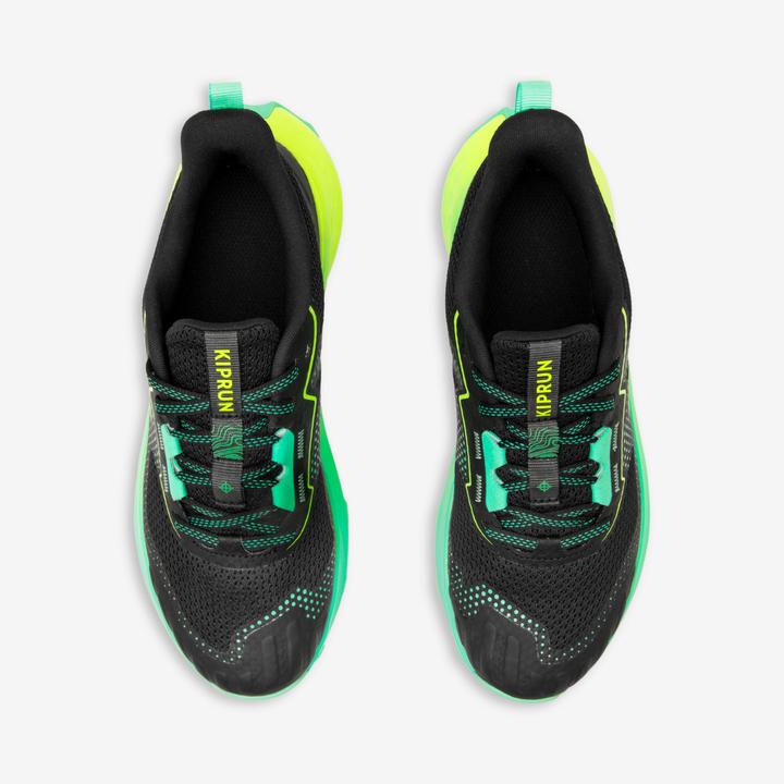 Image du produit Kiprun Chaussures de course Trailrunning Crosslauf Enfants - K500 Grip noir/vert (35)