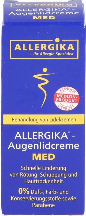 Produktbild Allergika Augenlidcreme Med (Crème, 15 ml, Tag + Nacht)
