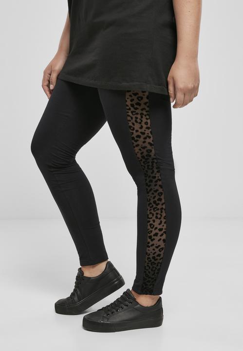Immagine prodotto Urban Classics Leggings a righe in pizzo da donna (XS)