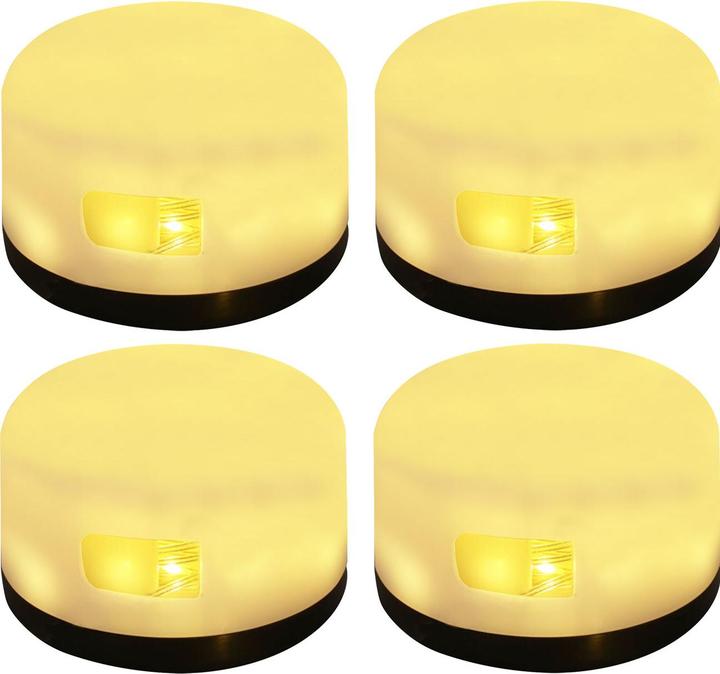 Immagine prodotto ProWorld 4er-Set 2in1-Akku-Campingleuchte mit 10m Lichterkette, 7 Lichtmodi, 100 LEDs