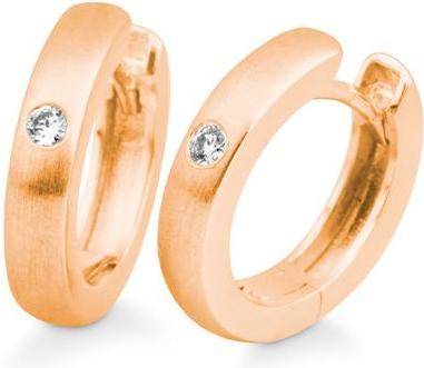 Produktbild Breuning Creolen - BRILL. 0,06 Ct. H/si (585, - Gold)