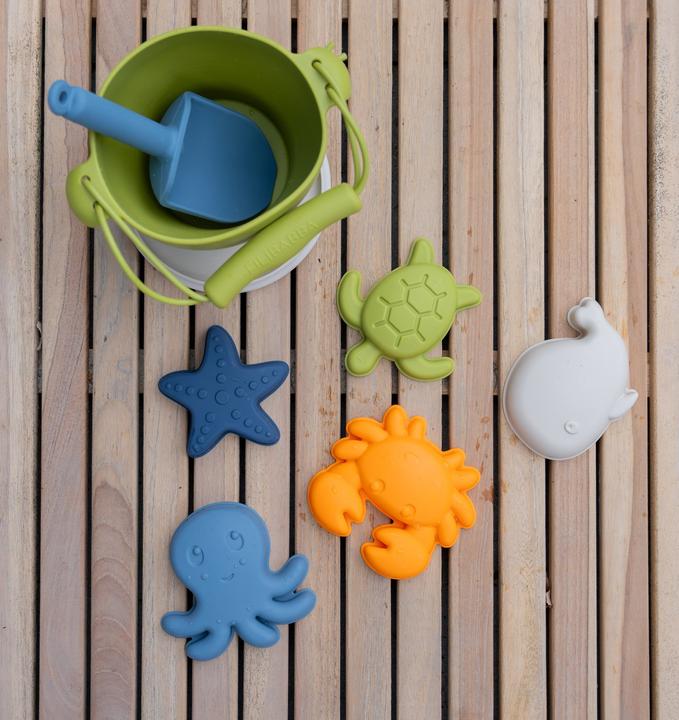 Produktbild Filibabba Silikon Strandset - Wassertiere
