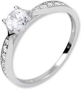 Produktbild Brilio Beautiful ring with crystals 229 001 00753 07 - Circuit: 57 mm (57)