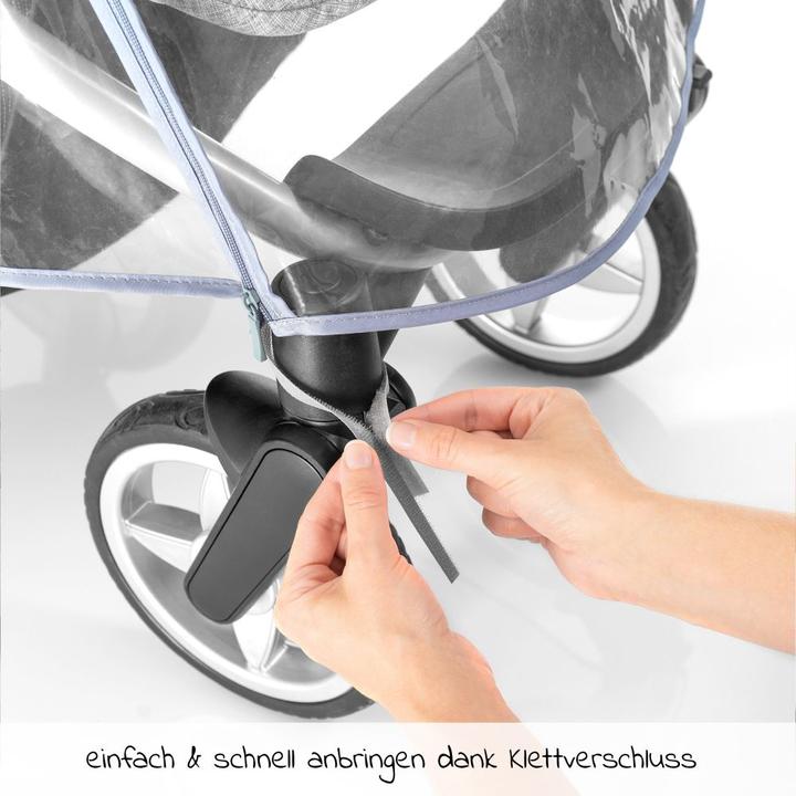 Immagine prodotto Zamboo Regenschutz Universal Regenschutz Premium für Buggy und Sportwagen
