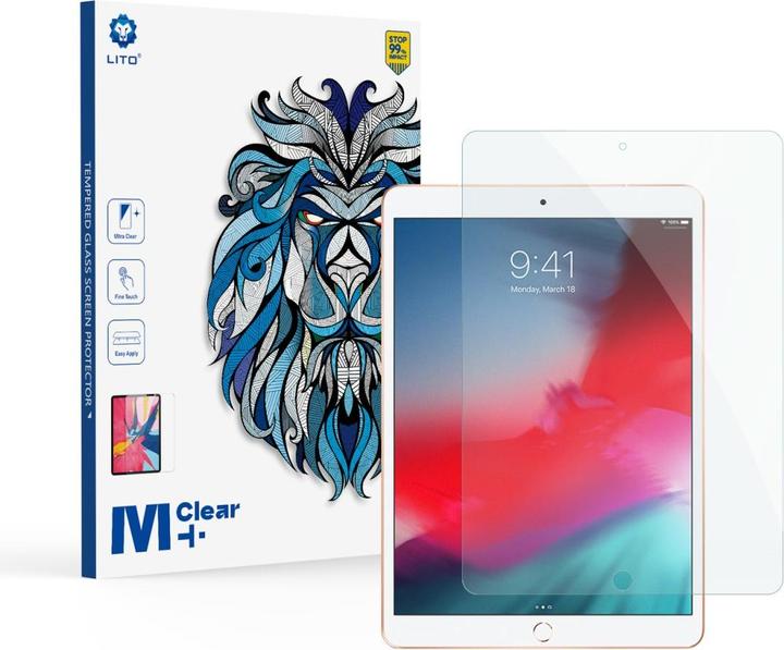 Produktbild Lito iPad Air 3 10.5/Pro 2 10.5 Panzerglas - Transparent (1 Stück, iPad Pro 10.5 2017 (1. Gen))