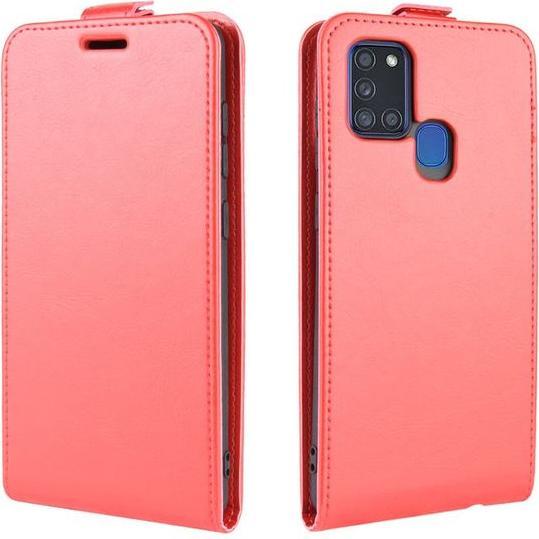 Actual product image MU Classic Leather Flipcase Cover (Samsung Galaxy A21s)