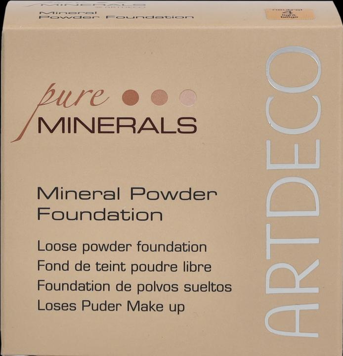 Actual product image Artdeco Mineral Powder (04 Light Beige)
