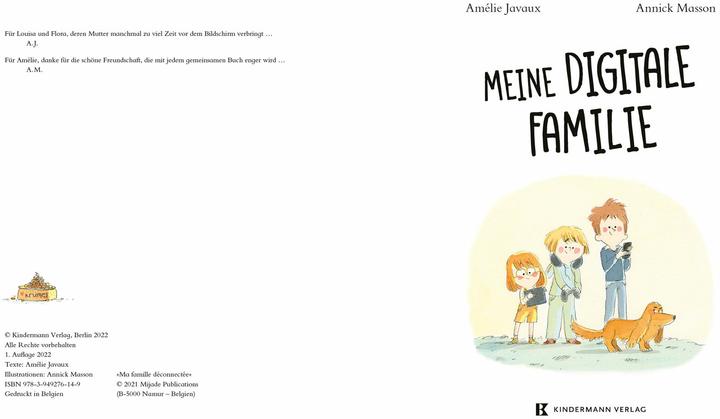 Actual product image Meine digitale Familie (German, Amélie Javaux, Annick Masson, 2023)