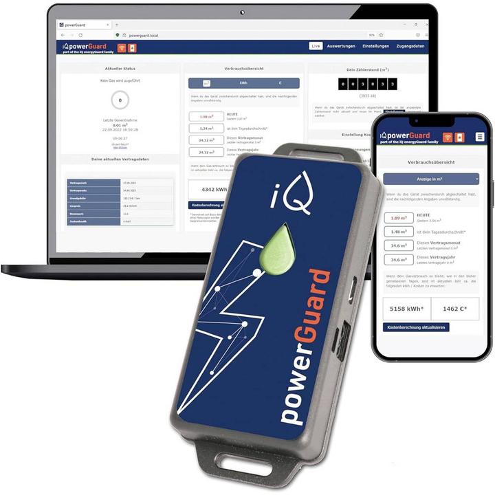Produktbild Beulco Kommunikationsmodul iQ powerGuard für analoge Ferraris-Stromzähler BEUL
