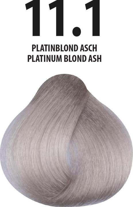 Actual product image FemMas 11.1) hair color ash platinum blonde 100ml (Ash platinum blonde)