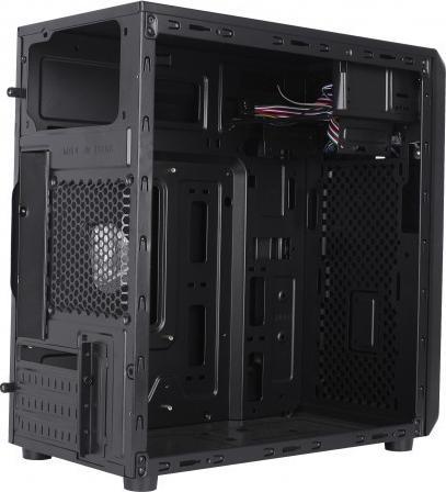 Actual product image Spire TRICER 1413 - Micro Tower - PC - Steel - Black - micro ATX - Mini-ITX - 28 cm (mATX, Mini-ITX)