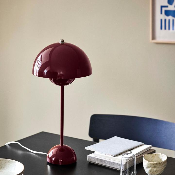 Image du produit &Tradition Flowerpot VP3 Lampe de table Noir mat (E27)