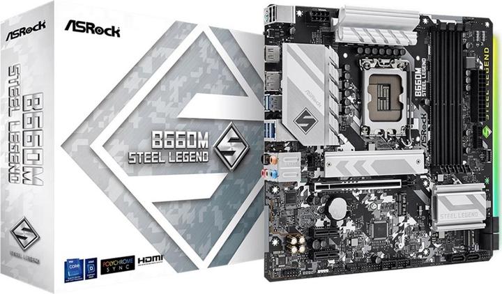 Produktbild AsRock B660M Steel Legend (LGA 1700, Intel B660, mATX)