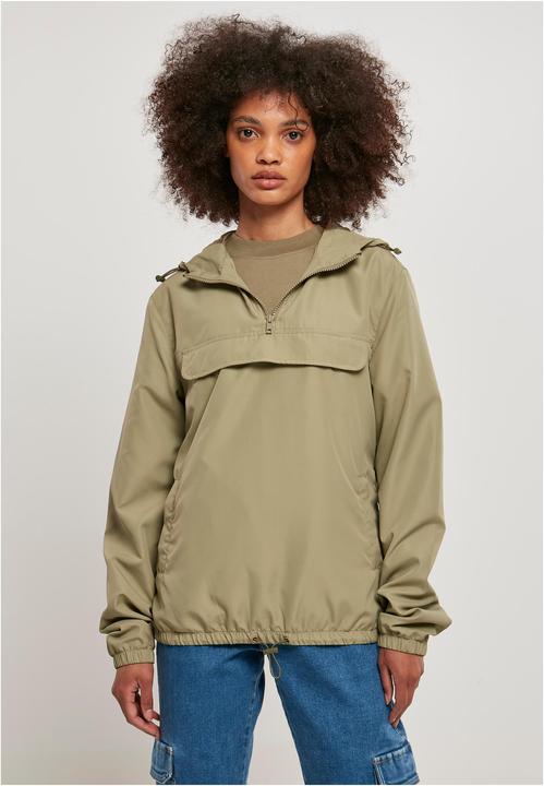 Actual product image Urban Classics Ladies Recycled Basic Pull Over Jacket - 16934 (M)
