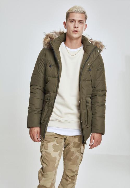 Actual product image Urban Classics Faux Fur Hooded Jacket (XXL)