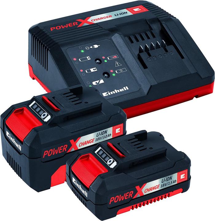 Productafbeelding Einhell TE-TK 18 Li Kit (CD+AG) Power-X-Change (Oplaadbare batterij)