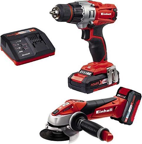 Productafbeelding Einhell TE-TK 18 Li Kit (CD+AG) Power-X-Change (Oplaadbare batterij)