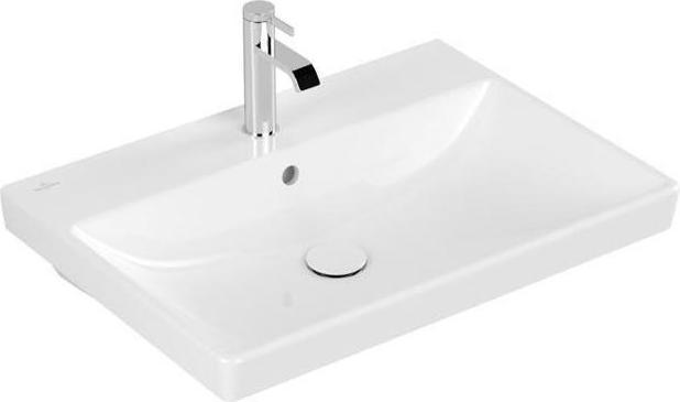 Produktbild Villeroy & Boch Waschtisch Avento 65 x 47 cm wei 41586501 (470 mm, 650 mm)