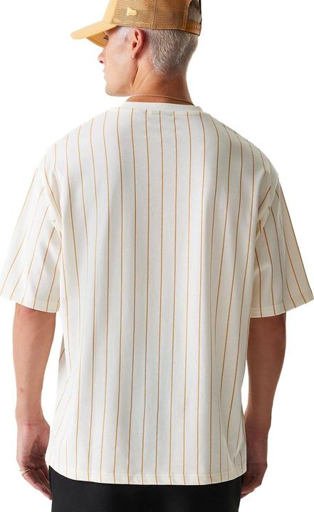 Actual product image New Era Oversized Shirt - PINSTRIPE off white - XL (XL)