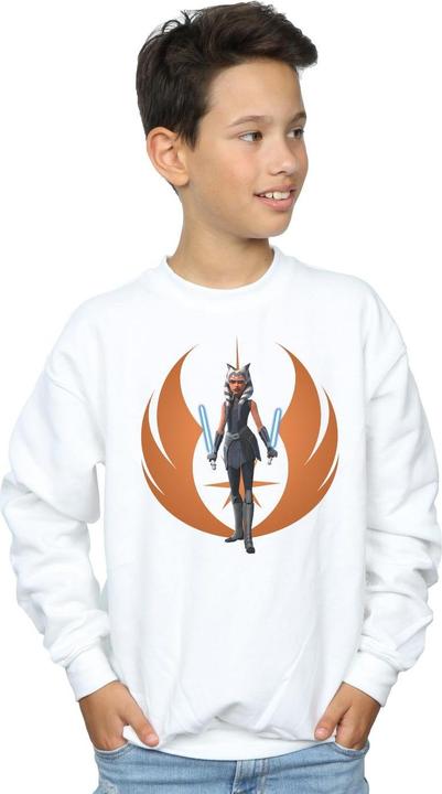 Image du produit Star Wars - Sweat CLONE WARS AHSOKA REBEL POSE - Garçon (128)
