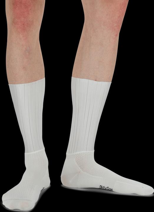 Actual product image Dirtysox Aero Socks - White (40 - 43)