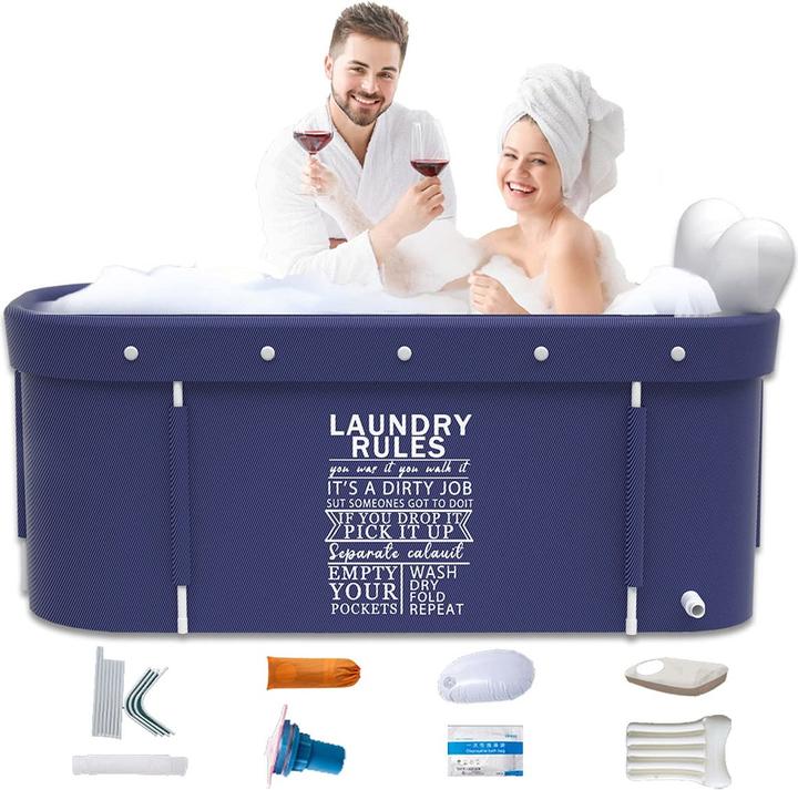 Actual product image Kiseely Folding bathtub (120 cm, 55 cm)