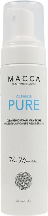 Produktbild Macca Cosmetics CLEAN & PURE cleansing foam oily skins 200 ml (Schaum, 200 ml)