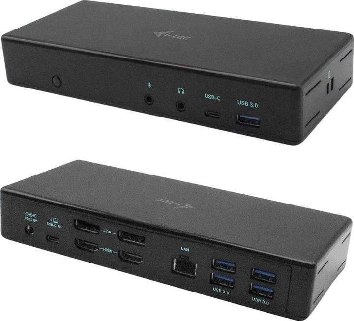 Actual product image iTec Quattro Display (USB-C, 12 Ports)