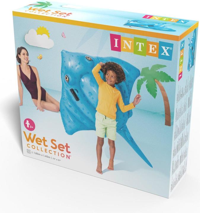 Actual product image Intex Riding animal ray 185x145cm with handles