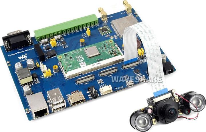 Image du produit WaveShare Caméra IMX219-160 162° FOV IR-CUT pour Jetson Nano / Compute Module