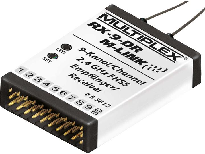 Actual product image Multiplex 9-channel receiver RX-9-DR M-LI