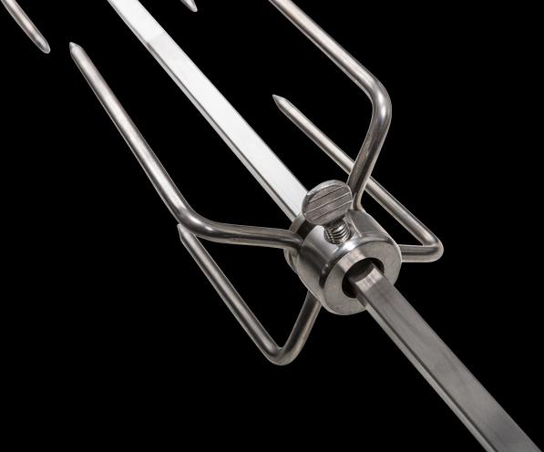 Produktbild BBQ Master Drehspiess Set für Kamado XL