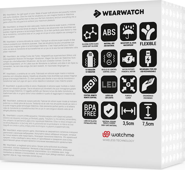 Actual product image Wearwatch Egg Wireless Technology Watch Aquamarine / Coral