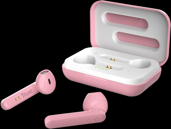 Produktbild Trust Primo Touch Bt Earphones Pink (12 h, Kabellos)