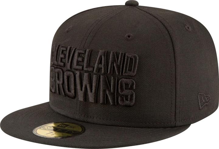 Produktbild New Era 59Fifty Cap - NFL BLACK Cleveland Browns - 6 7/8 (6 7/8)