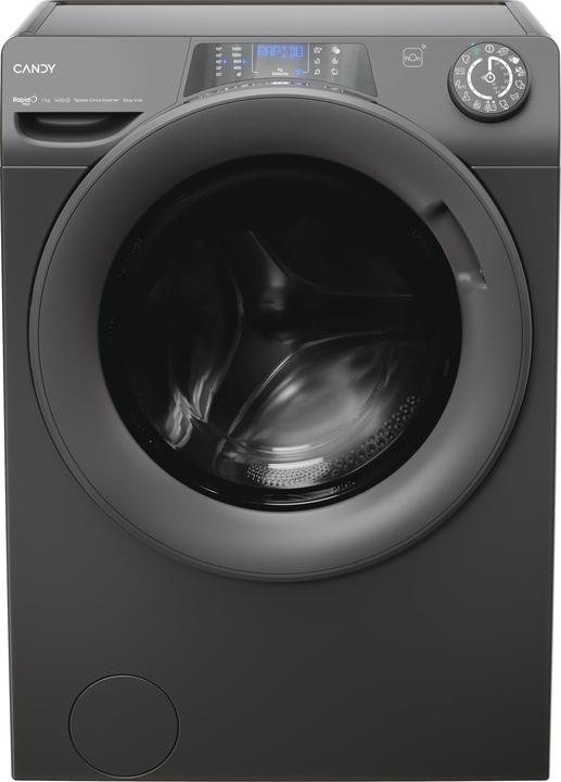 Produktbild Candy RP4 476BWMRR/1-S Washing Machine, A, Front loading, Depth 45 cm, 7 kg, Anthracite (7 kg, Links)
