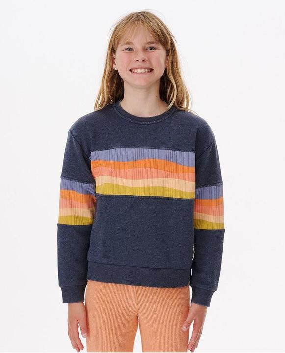 Rip Curl Melting Waves Crew Mädchen Sweatshirt -Mädchen (10)
