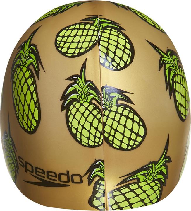 Actual product image Speedo children's bathing cap slogan p12